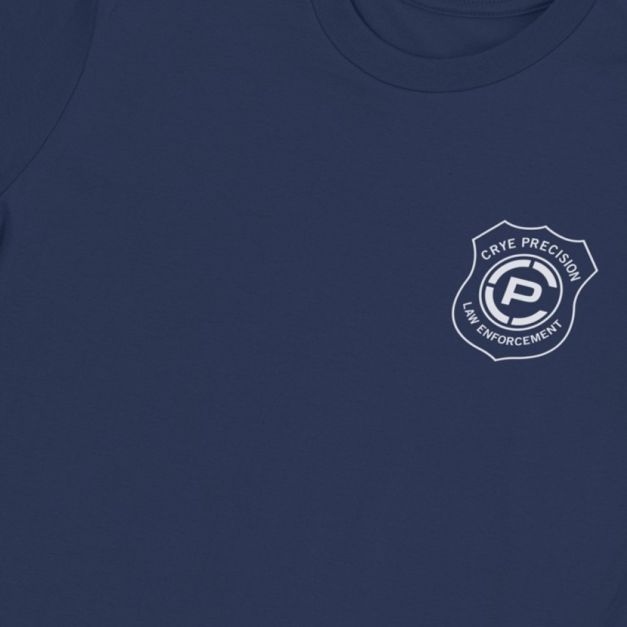 T-Shirts Crye Precision | Badge Tee Navy