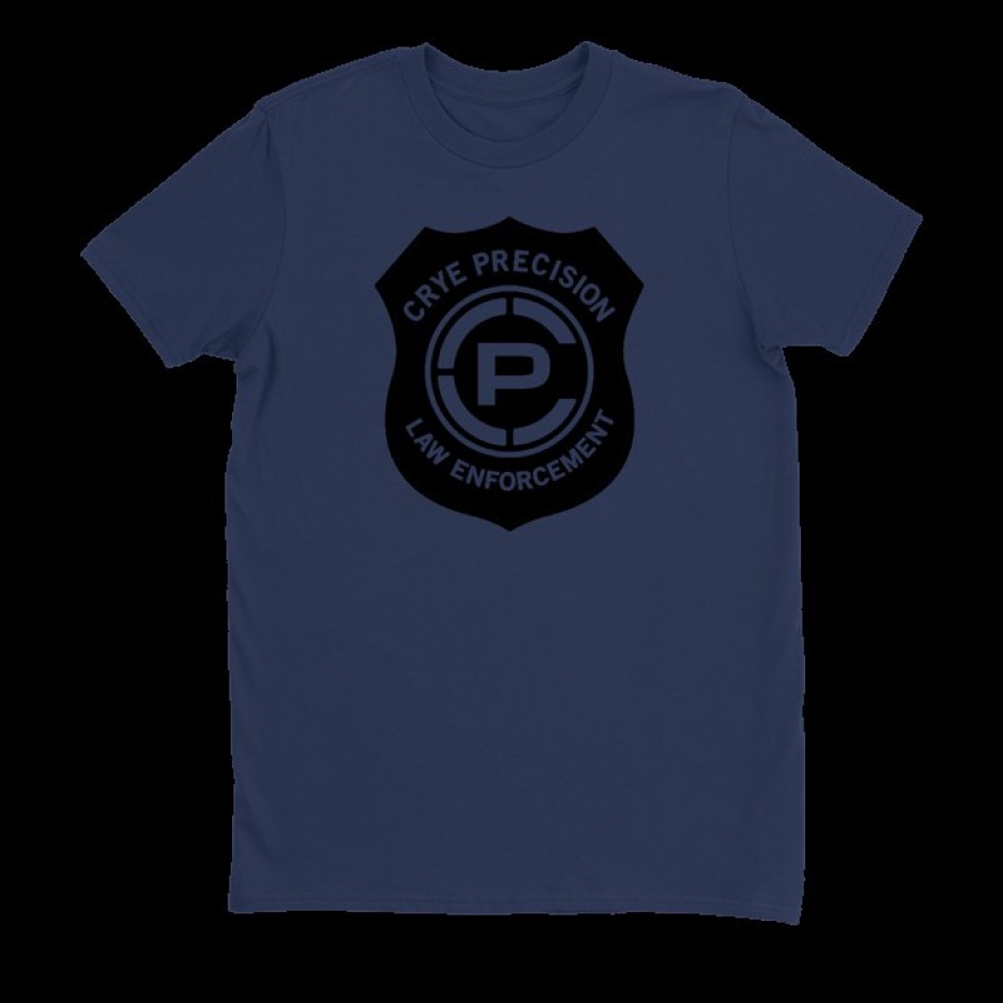 T-Shirts Crye Precision | Big Shield Tee Navy