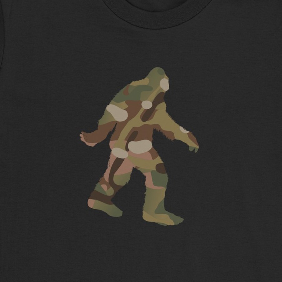 T-Shirts Crye Precision | Bigfoot Tee Black/Multicam ~ Reprehshop